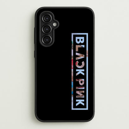 Vertical Girl K-Pop Band Logo  - Blackpink Phone Case for Galaxy A14
