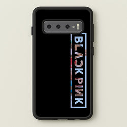 Vertical Girl K-Pop Band Logo  - Blackpink Phone Case for Galaxy S10 Plus