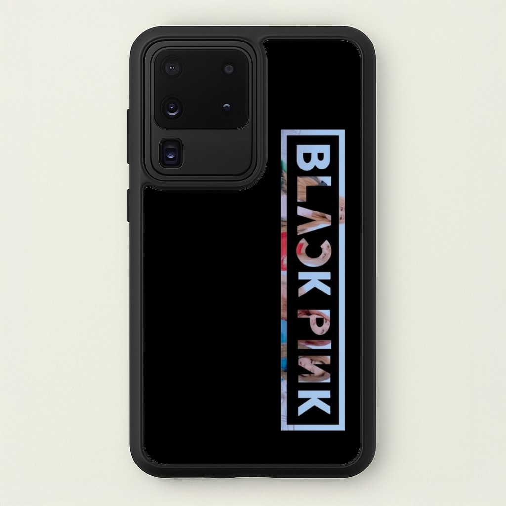 Vertical Girl K-Pop Band Logo  - Blackpink Phone Case for Galaxy S20 Ultra