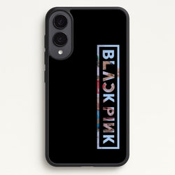Vertical Girl K-Pop Band Logo  - Blackpink Phone Case for Galaxy S25 Edge