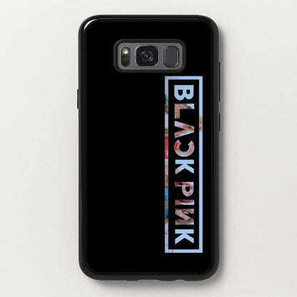 Vertical Girl K-Pop Band Logo  - Blackpink Phone Case for Galaxy S8
