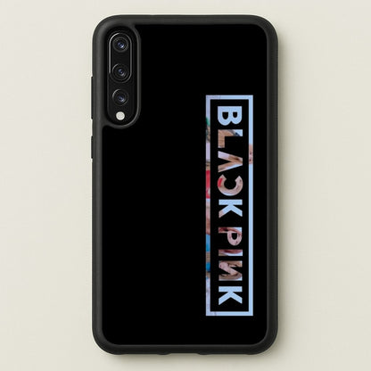 Vertical Girl K-Pop Band Logo  - Blackpink Phone Case for Huawei P20 Pro