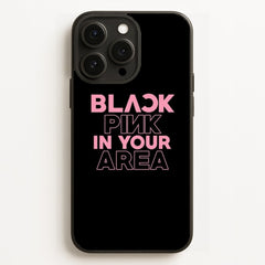 Girl K-Pop Band In Your Area - Black Phone Case