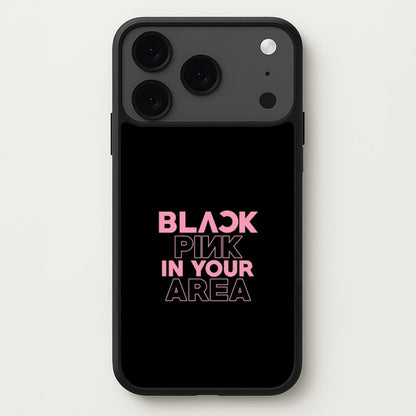 Girl K-Pop Band In Your Area - Black Phone Case for iPhone 17 Pro