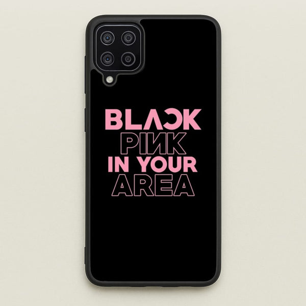 Girl K-Pop Band In Your Area - Black  - Blackpink Phone Case for Galaxy A12
