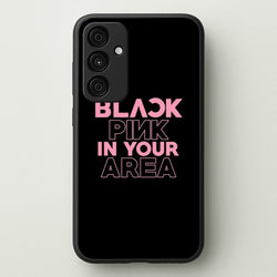 Girl K-Pop Band In Your Area - Black  - Blackpink Phone Case for Galaxy A15