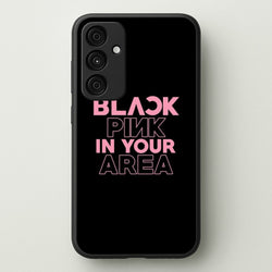 Girl K-Pop Band In Your Area - Black  - Blackpink Phone Case for Galaxy A35