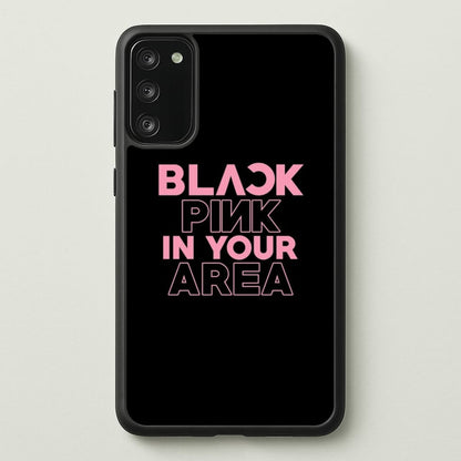 Girl K-Pop Band In Your Area - Black  - Blackpink Phone Case for Galaxy A41