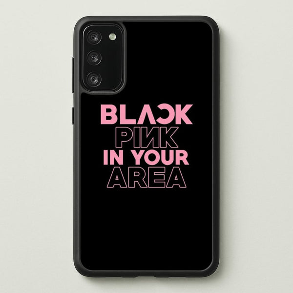 Girl K-Pop Band In Your Area - Black  - Blackpink Phone Case for Galaxy A41