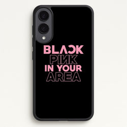 Girl K-Pop Band In Your Area - Black  - Blackpink Phone Case for Galaxy S25 Edge