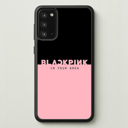 Girl K-Pop Band In Your Area  - Blackpink Phone Case for Galaxy Note 20