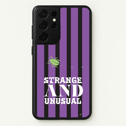 Strange And Unusual  - Beetlejuice Phone Case for Galaxy S21 Ultra