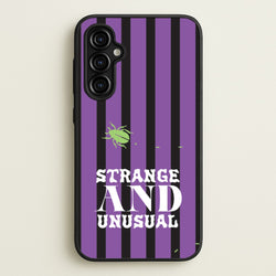 Strange And Unusual  - Beetlejuice Phone Case for Galaxy A54