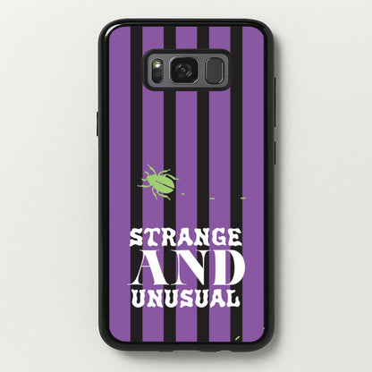 Strange And Unusual  - Beetlejuice Phone Case for Galaxy S8 Plus