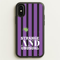 Strange And Unusual  - Beetlejuice Phone Case for iPhone X / XS