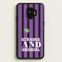 Strange And Unusual  - Beetlejuice Phone Case for Galaxy S9
