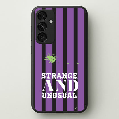 Strange And Unusual  - Beetlejuice Phone Case for Galaxy A35