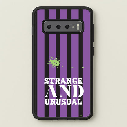 Strange And Unusual  - Beetlejuice Phone Case for Galaxy S10