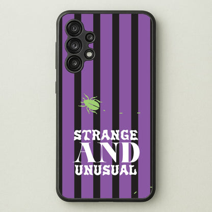 Strange And Unusual  - Beetlejuice Phone Case for Galaxy A13