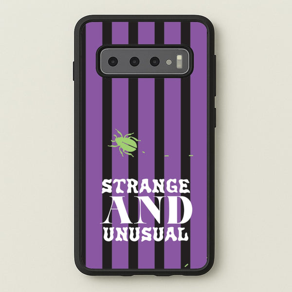 Strange And Unusual  - Beetlejuice Phone Case for Galaxy S10 Plus