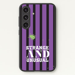 Strange And Unusual  - Beetlejuice Phone Case for Galaxy S24