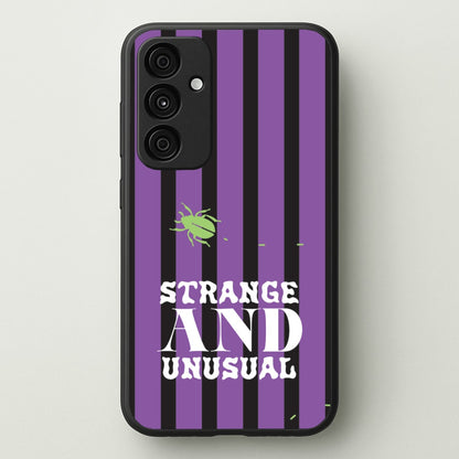 Strange And Unusual  - Beetlejuice Phone Case for Galaxy A55