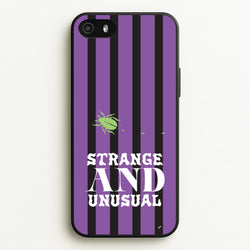 Strange And Unusual  - Beetlejuice Phone Case for iPhone 5 / 5s / SE 2016