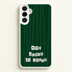 The Juice Is Loose  - Beetlejuice Phone Case for Galaxy A34