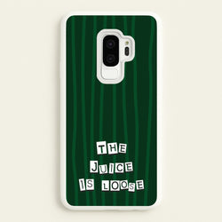 The Juice Is Loose  - Beetlejuice Phone Case for Galaxy S9 Plus