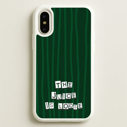 The Juice Is Loose  - Beetlejuice Phone Case for iPhone X / XS