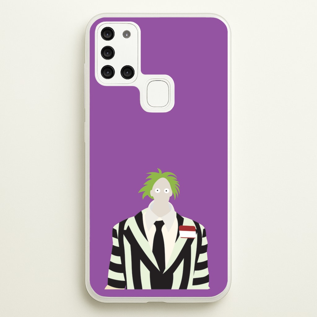 Small Head  - Beetlejuice Phone Case for Galaxy A21s