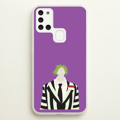 Small Head  - Beetlejuice Phone Case for Galaxy A21s