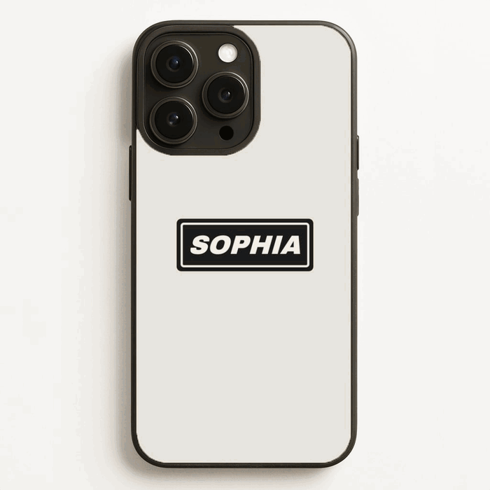 Band Poster Name Personalised Phone Case