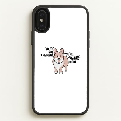 You're Not Cheddar - B99  - Brooklyn Nine-Nine Phone Case for iPhone XS Max
