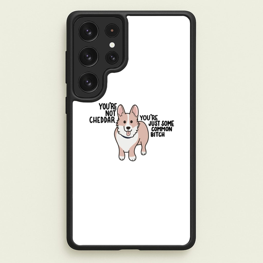 You're Not Cheddar - B99  - Brooklyn Nine-Nine Phone Case for Galaxy S22 Ultra