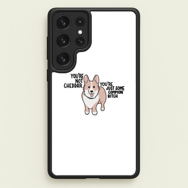 You're Not Cheddar - B99  - Brooklyn Nine-Nine Phone Case for Galaxy S22 Ultra