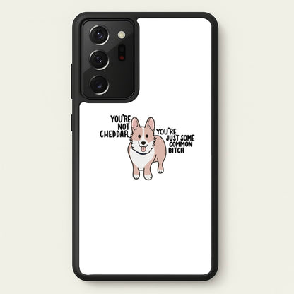 You're Not Cheddar - B99  - Brooklyn Nine-Nine Phone Case for Galaxy Note 20 Ultra
