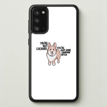 You're Not Cheddar - B99  - Brooklyn Nine-Nine Phone Case for Galaxy Note 20