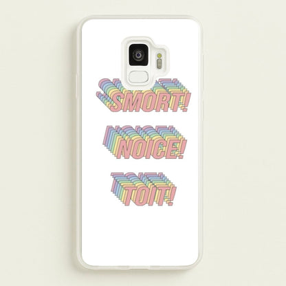 Smort, Noice, Toit - B99  - Brooklyn Nine-Nine Phone Case for Galaxy S9