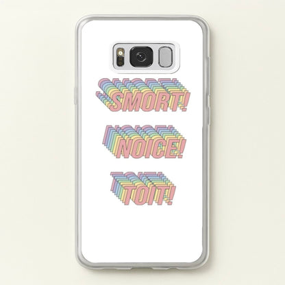 Smort, Noice, Toit - B99  - Brooklyn Nine-Nine Phone Case for Galaxy S8