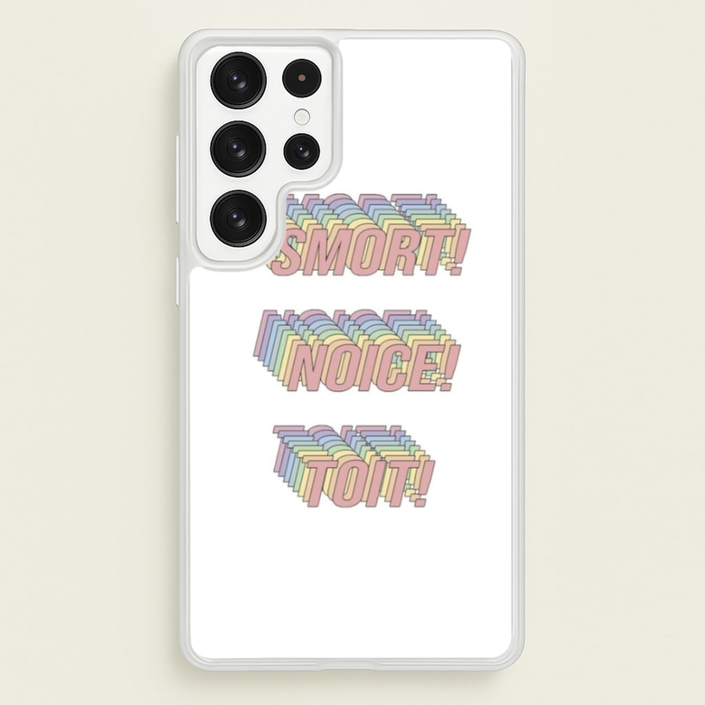 Smort, Noice, Toit - B99  - Brooklyn Nine-Nine Phone Case for Galaxy S23 Ultra
