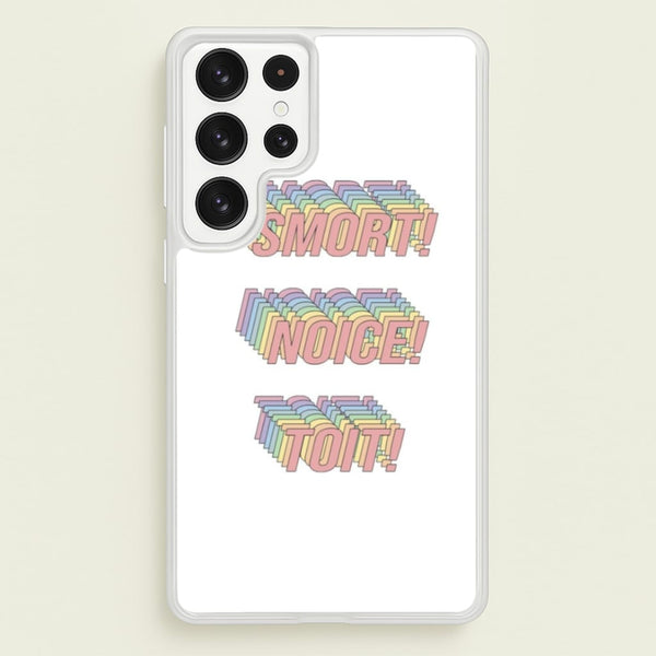 Smort, Noice, Toit - B99  - Brooklyn Nine-Nine Phone Case for Galaxy S23 Ultra