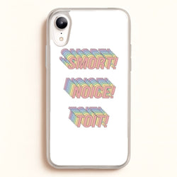 Smort, Noice, Toit - B99  - Brooklyn Nine-Nine Phone Case for iPhone XR
