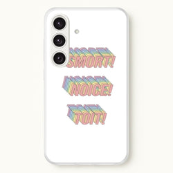 Smort, Noice, Toit - B99  - Brooklyn Nine-Nine Phone Case for Galaxy S24FE