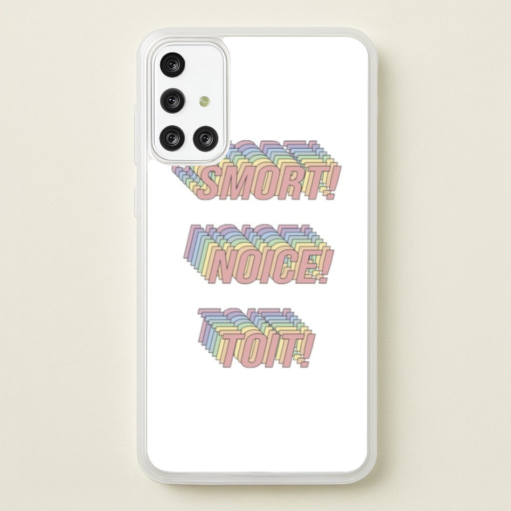 Smort, Noice, Toit - B99  - Brooklyn Nine-Nine Phone Case for Galaxy A71