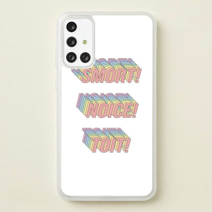 Smort, Noice, Toit - B99  - Brooklyn Nine-Nine Phone Case for Galaxy A71