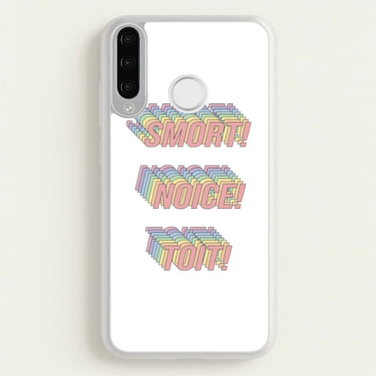 Smort, Noice, Toit - B99  - Brooklyn Nine-Nine Phone Case for Huawei P30 Lite