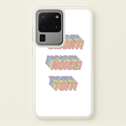 Smort, Noice, Toit - B99  - Brooklyn Nine-Nine Phone Case for Galaxy S20 Ultra