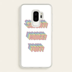 Smort, Noice, Toit - B99  - Brooklyn Nine-Nine Phone Case for Galaxy S9 Plus