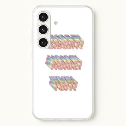 Smort, Noice, Toit - B99  - Brooklyn Nine-Nine Phone Case for Galaxy S25 Plus